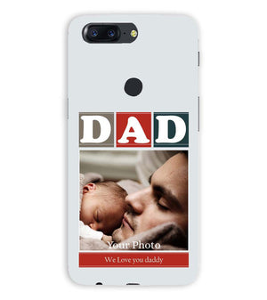 A0523-Love Dad Back Cover for OnePlus 5T