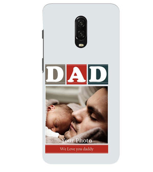 A0523-Love Dad Back Cover for OnePlus 6T