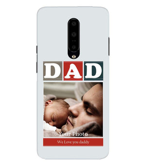 A0523-Love Dad Back Cover for OnePlus 7