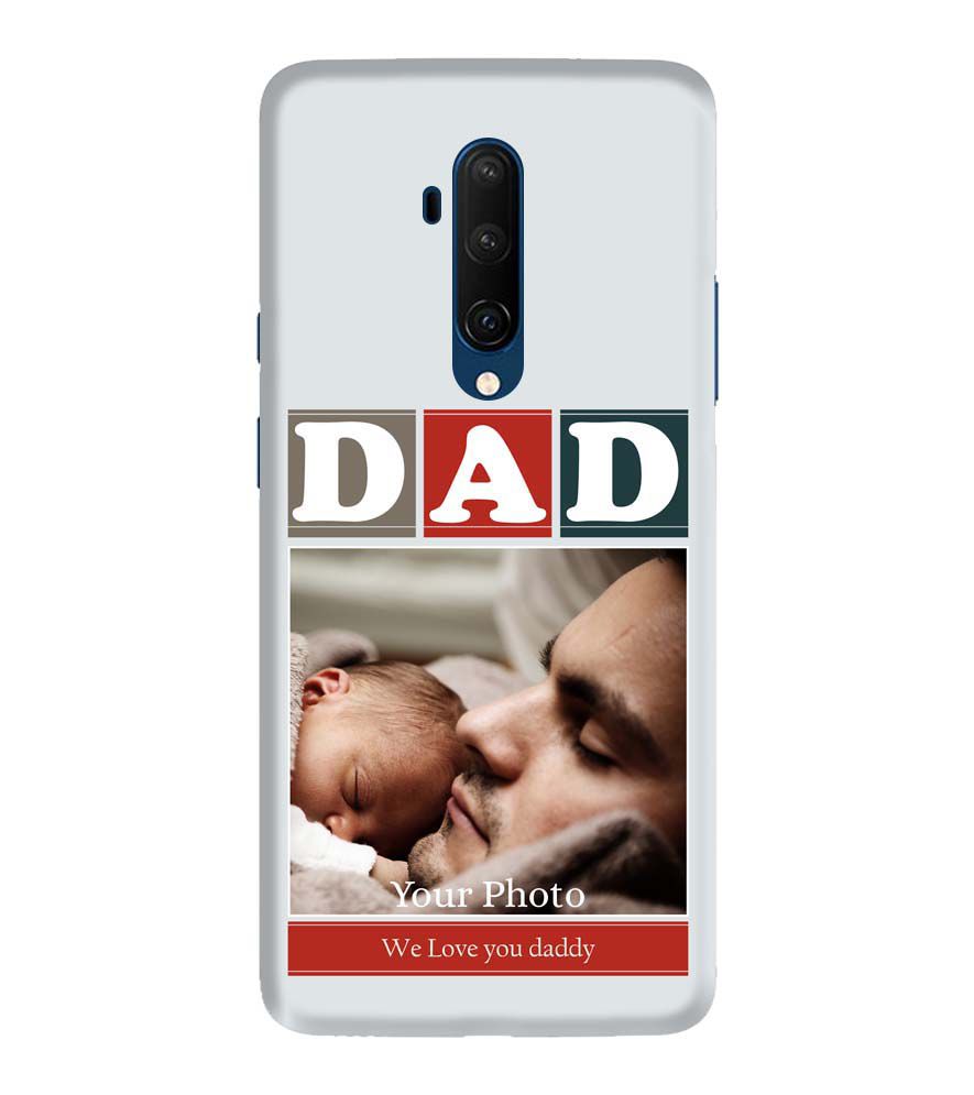 A0523-Love Dad Back Cover for OnePlus 7T Pro