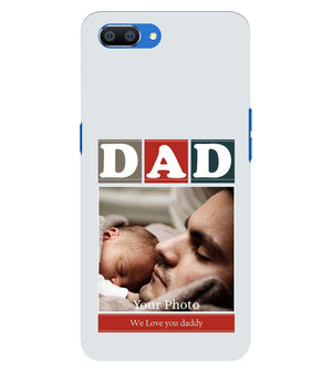 A0523-Love Dad Back Cover for Oppo A3s