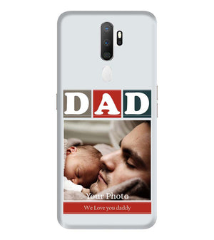 A0523-Love Dad Back Cover for Oppo A5 (2020)