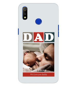 A0523-Love Dad Back Cover for Oppo Realme 3