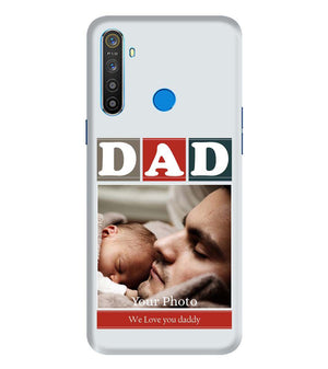 A0523-Love Dad Back Cover for Realme 5