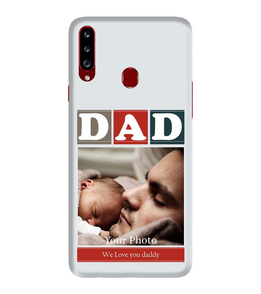 A0523-Love Dad Back Cover for Samsung Galaxy A20s