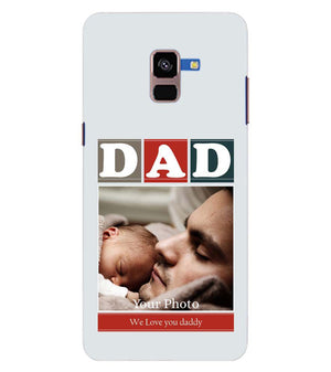 A0523-Love Dad Back Cover for Samsung Galaxy A8 Plus