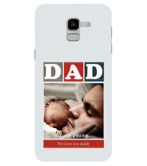 A0523-Love Dad Back Cover for Samsung Galaxy J6 (2018)