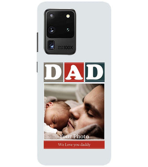 A0523-Love Dad Back Cover for Samsung Galaxy S20 Ultra 5G