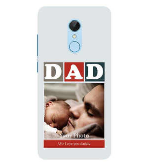 A0523-Love Dad Back Cover for Xiaomi Redmi 5