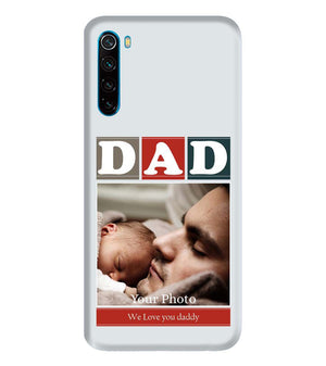 A0523-Love Dad Back Cover for Xiaomi Redmi Note 8
