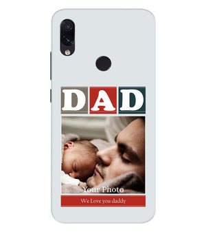 A0523-Love Dad Back Cover for Xiaomi Redmi Y3