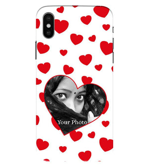 A0525-Loving Hearts Back Cover for Apple iPhone XS Max