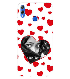 A0525-Loving Hearts Back Cover for Huawei Honor 8X