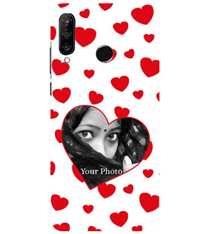 A0525-Loving Hearts Back Cover for Huawei P30 lite