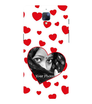 A0525-Loving Hearts Back Cover for OnePlus 3 and OnePlus 3T