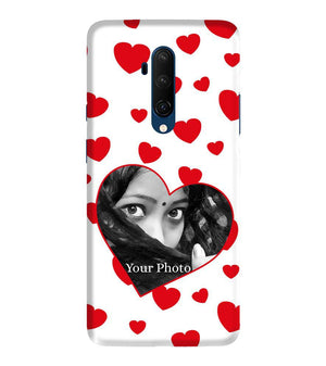 A0525-Loving Hearts Back Cover for OnePlus 7T Pro