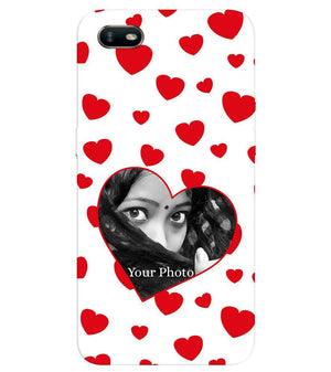 A0525-Loving Hearts Back Cover for Oppo A1k