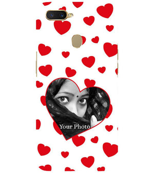 A0525-Loving Hearts Back Cover for Oppo A5s