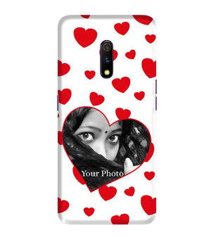 A0525-Loving Hearts Back Cover for Realme X