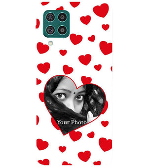 A0525-Loving Hearts Back Cover for Samsung Galaxy F62