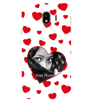 A0525-Loving Hearts Back Cover for Samsung Galaxy J4 (2018)