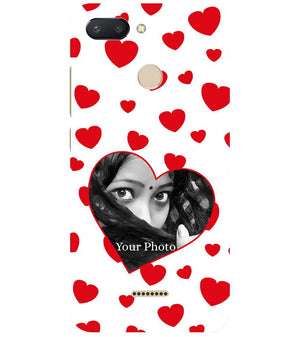A0525-Loving Hearts Back Cover for Xiaomi Redmi 6