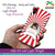 A0527-Red and White Frame Back Cover for Samsung Galaxy A2 Core