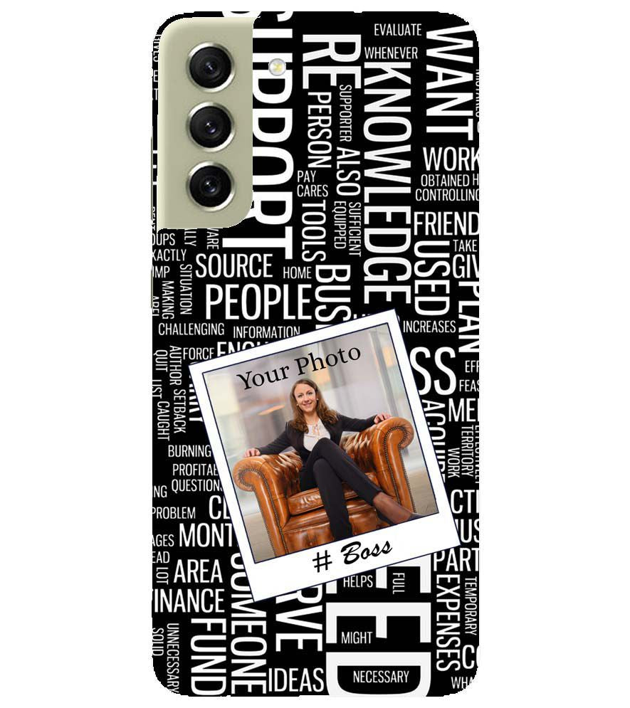 A0528-Boss with Photo Back Cover for Samsung Galaxy S21 5G
