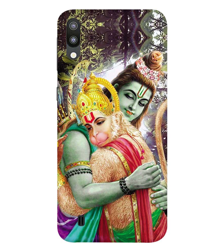 BG0075-Ram And Hanuman Ji Back Cover for Samsung Galaxy M10