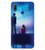BT0106-A Girl And Boy With Blue Night Background Back Cover for  Realme X Lite