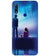 BT0106-A Girl And Boy With Blue Night Background Back Cover for Honor 9X