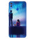 BT0106-A Girl And Boy With Blue Night Background Back Cover for Huawei Honor 8X