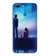 BT0106-A Girl And Boy With Blue Night Background Back Cover for Huawei Honor 9 Lite
