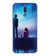 BT0106-A Girl And Boy With Blue Night Background Back Cover for Huawei Honor 9i