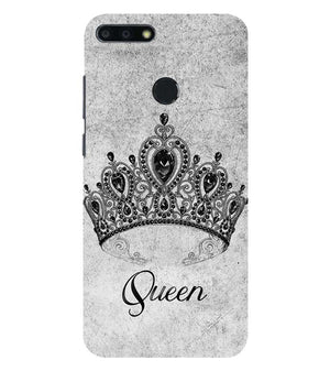 BT0231-Queen Back Cover for Huawei Honor 7A