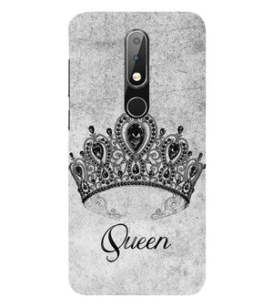 BT0231-Queen Back Cover for Nokia 6.1 (2018)
