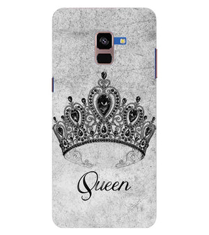 BT0231-Queen Back Cover for Samsung Galaxy A8 Plus