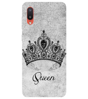 BT0231-Queen Back Cover for Samsung Galaxy M02