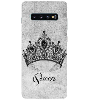 BT0231-Queen Back Cover for Samsung Galaxy S10+ (Plus with 6.4 Inch Screen)