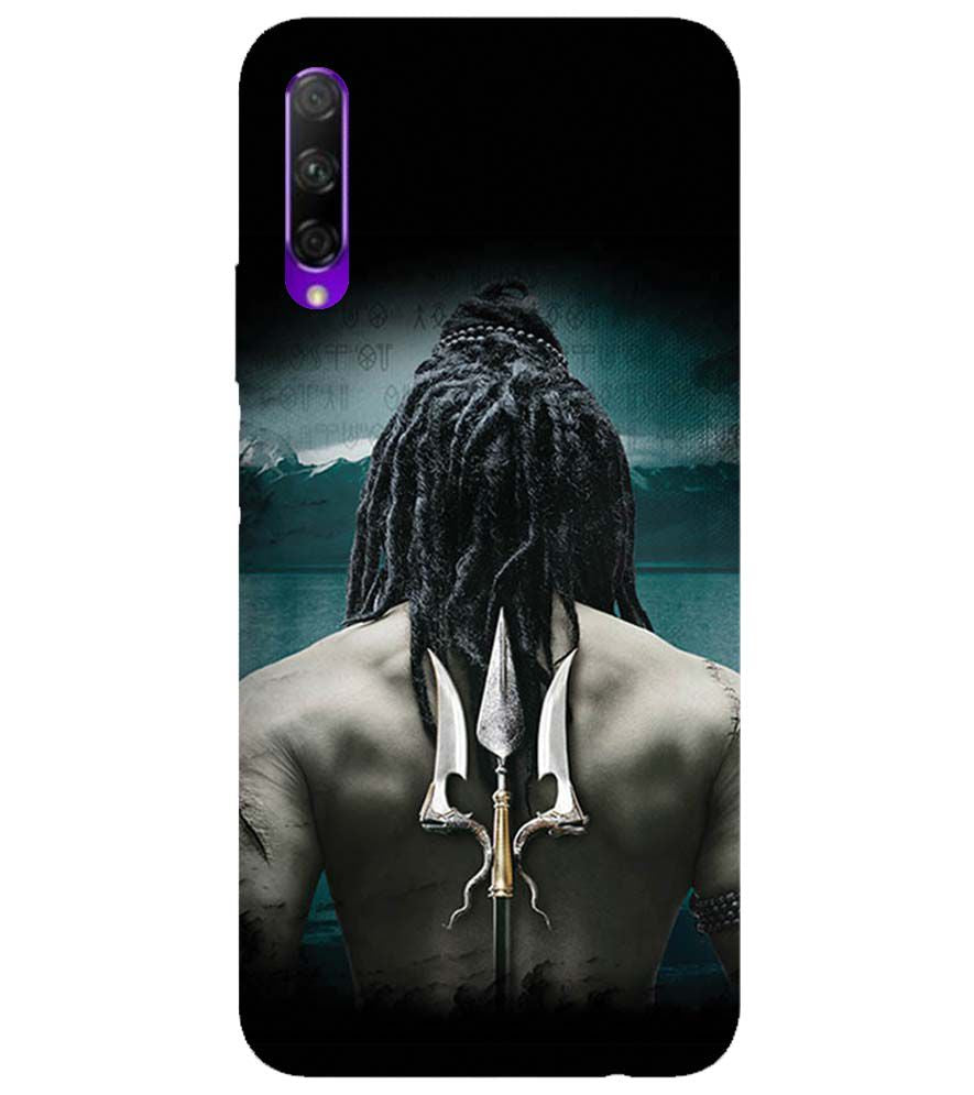 BT0233-Lord Shiva Rear Pic Back Cover for Honor 9X Pro