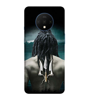 BT0233-Lord Shiva Rear Pic Back Cover for OnePlus 7T