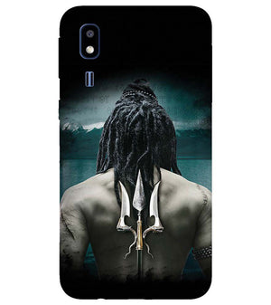 BT0233-Lord Shiva Rear Pic Back Cover for Samsung Galaxy A2 Core