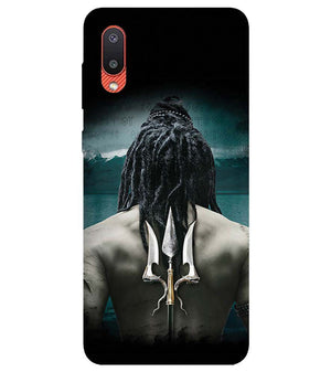 BT0233-Lord Shiva Rear Pic Back Cover for Samsung Galaxy M02