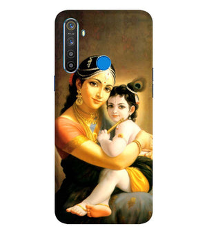 D1478-Krishna With Yashoda Back Cover for Realme 5