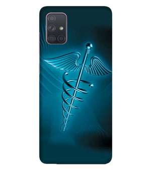 D1707-Medical Care Back Cover for Samsung Galaxy A71