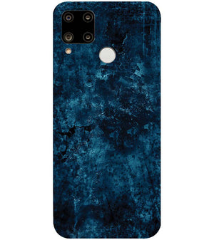D1896-Deep Blues Back Cover for Realme C15