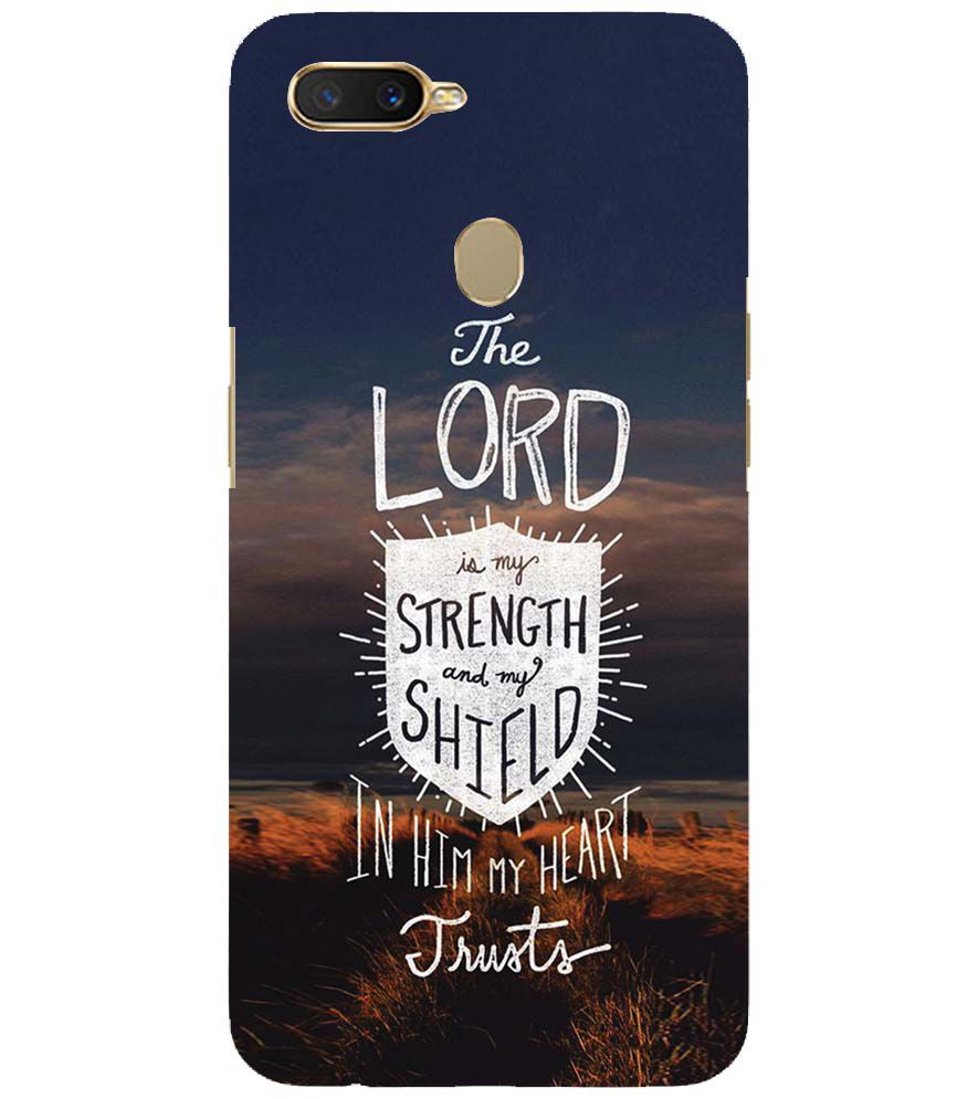 D2206-In Lord My Heart Trusts Back Cover for Oppo A11K