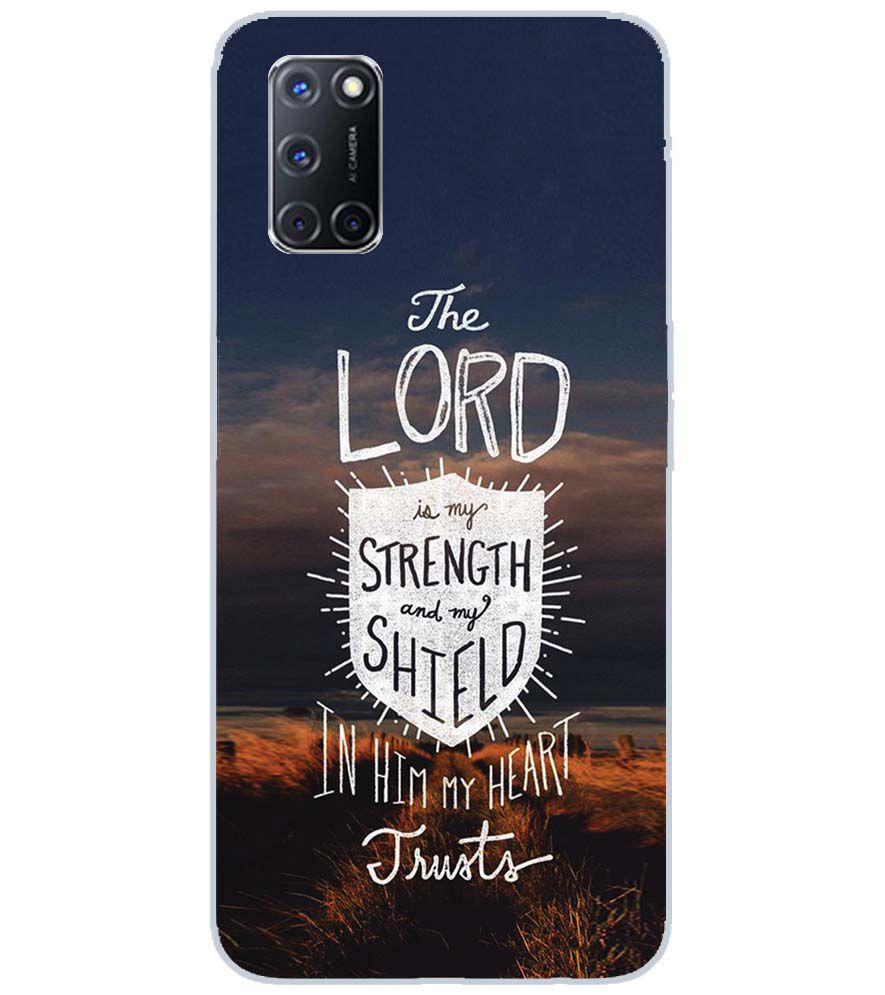 D2206-In Lord My Heart Trusts Back Cover for Oppo A52