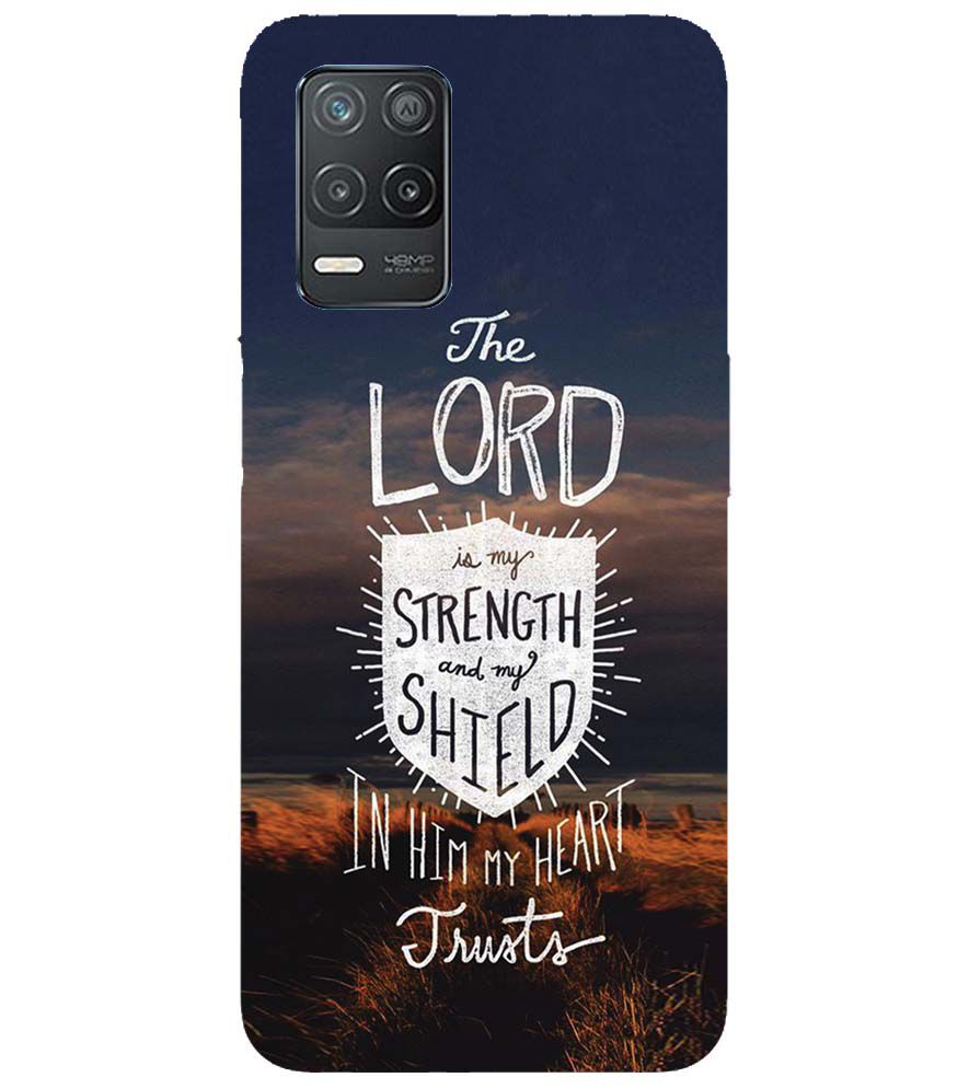 D2206-In Lord My Heart Trusts Back Cover for Realme Narzo 30 Pro