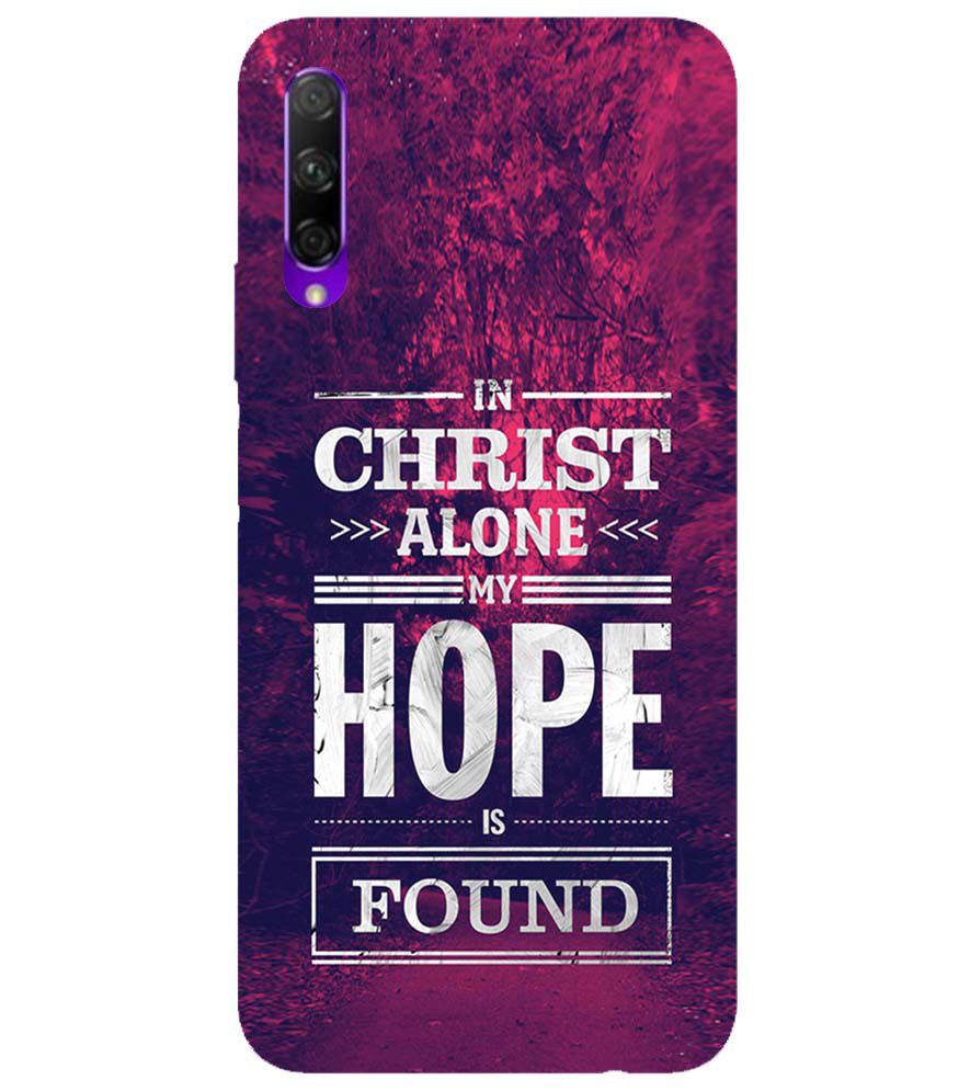 D2208-In Christ I Find Hope Back Cover for Honor 9X Pro